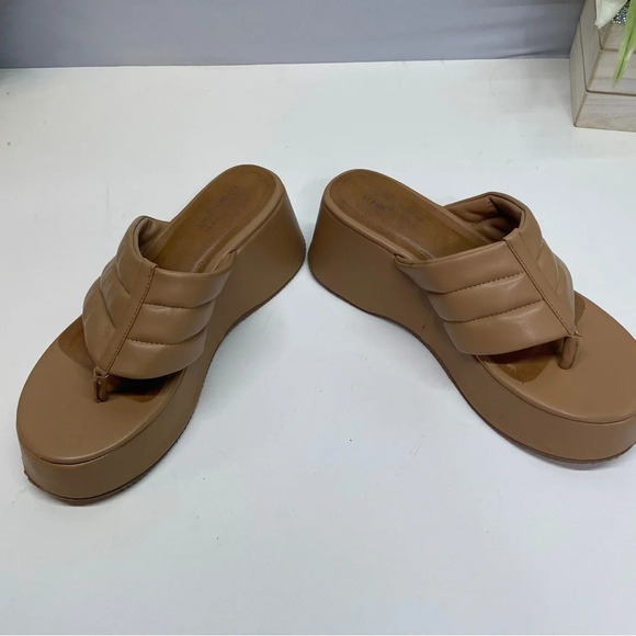 Call it spring platform slip on thong sandals - Picture 9 of 9